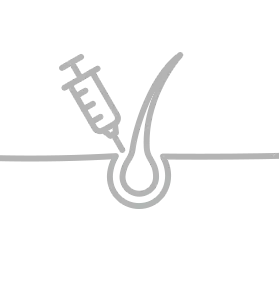 Geeignet für die Anwendung nach einer Haartransplantation.