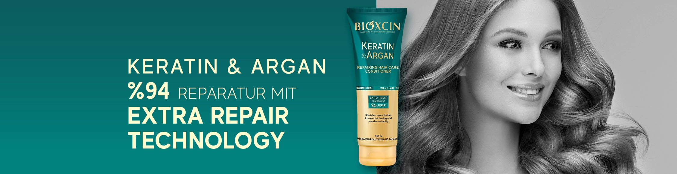 Reparierende Haarspülung